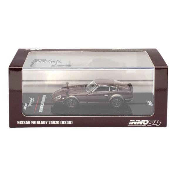 Inno 1:64 Nissan Fairlady 240ZG (HS30) Maroon - Image 1