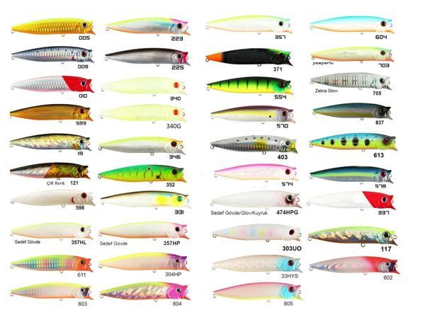 Usami Combo Pop 100F 12.1Gr Popper Suni Yem 304HP - Image 1