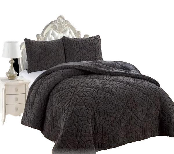 COMFORT YORGAN SETİ ÇİFT KİŞİLİK LISSOME ANTRASİT - Image 1