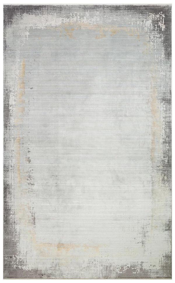 Hoom Rugs Bomonti MHL 11 Grey Viskon & Akrilik Modern Salon Halısı - Image 1