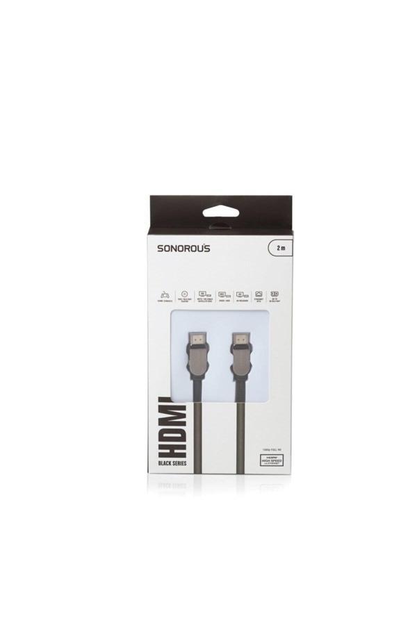 Sonorous Hdmı Black Altın Uçlu Kablo 1,5 Metre - Image 1