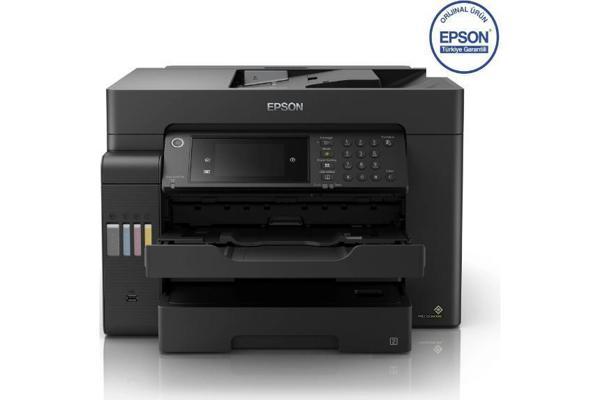 Epson EcoTank L15150 Wi-Fi+Tarayıcı+Fotokopi+Faks Çok Fonksiyonlu Tanklı Mürekkep Püskürtmeli A3 Yazıcı - Image 1