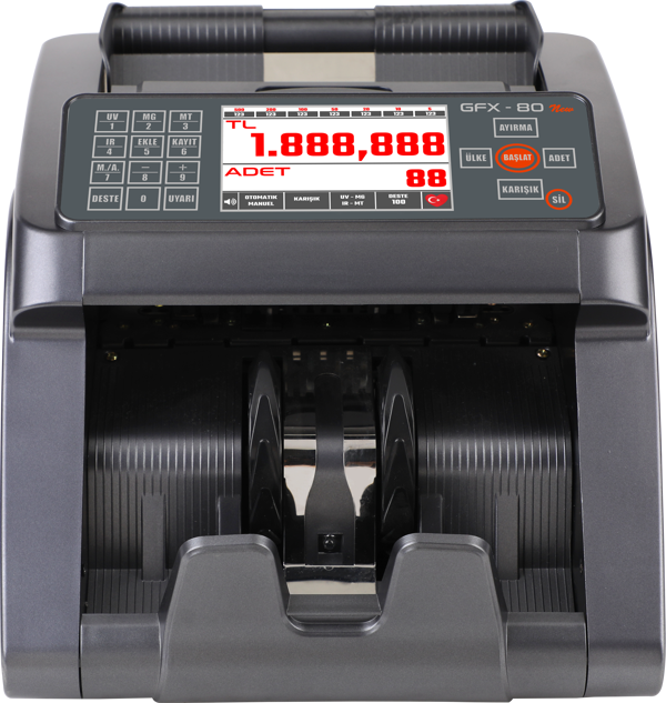 SAMUTO Model-80New TL&EURO Karışık Para sayma makinesi - Image 1