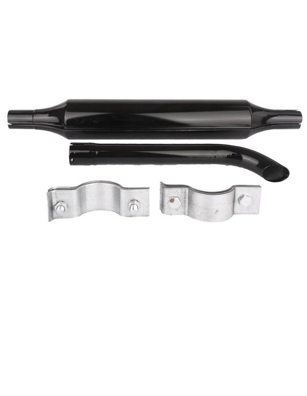 Fiat 450/640 Dikey Egzoz Susturucu Takımı Emaye Eğri Uçlu (5085165) - Image 1