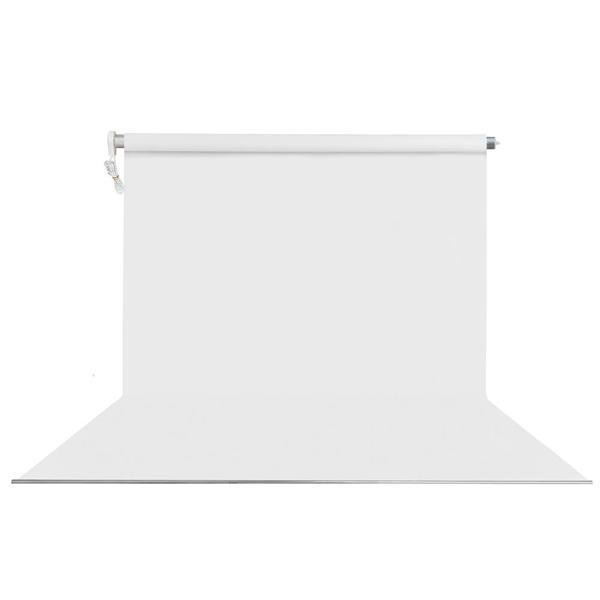 HS STÜDYO TEKNİK 90X120CM BEYAZ FON PERDESİ SETİ - Image 1