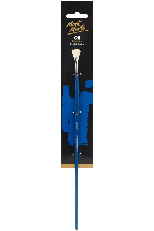 MM Sanatçı Yağ Fırçası Premium Chungking Fan Dar 2/0 - Image 1