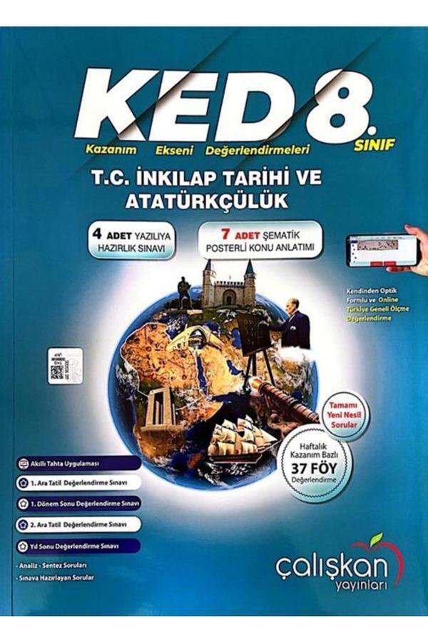 Çalışkan 8. Sınıf KED İnkılap Tarihi Ve Atatürkçülük - Çalışkan Yayınları - Image 1