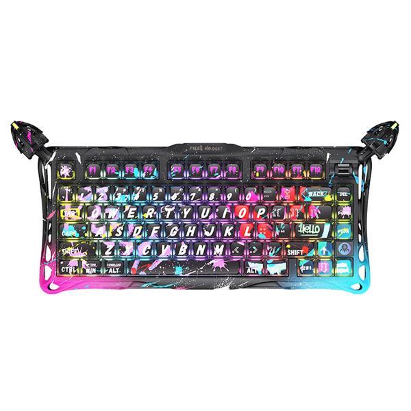 GravaStar Mercury V75 Pro HE Hall Effect Manyetik Switch Gaming Klavye, Hot-Swappable, Rapid Trigger - Image 1