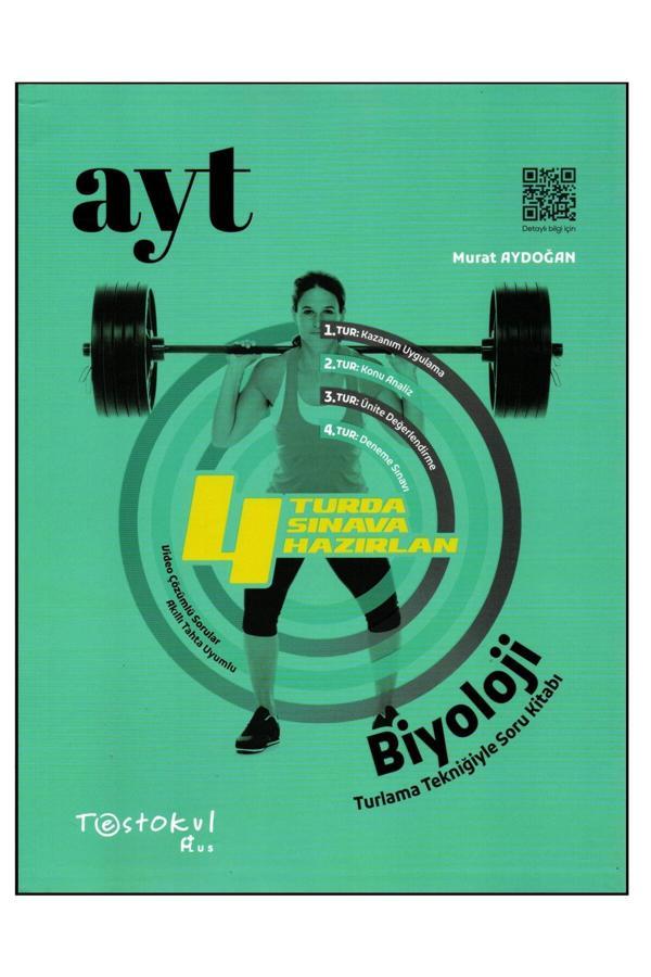 Testokul AYT Biyoloji Turlama Tekniğiyle Soru Kitabı - Test Okul Yayınları - Image 1
