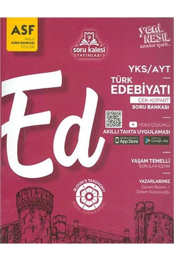 Ayt Türk Edebiyatı Çek Kopart Akıllı Soru Bankası Föyü - Soru Kalesi Yayınları - Image 1