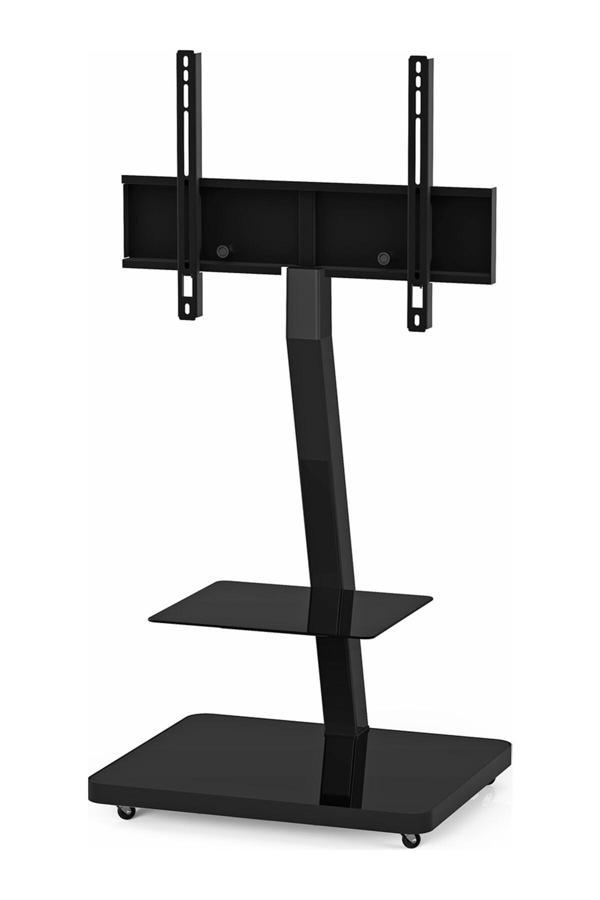 Sonorous Pl 2710 Blk-hblk-w Tekerlekli 40''- 65'' Tv Led & Lcd Televizyon Sunum Sehpası ( Full Siyah ) - Image 1