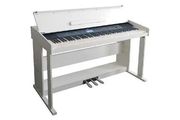 Nemesis Dijital Piyano NEM-969 Beyaz Tabure Dahil - Image 1