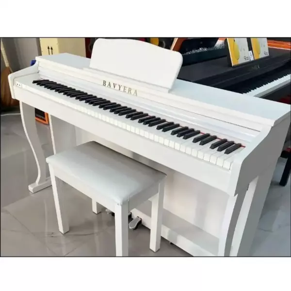 BAVYERA SP088 WH (Beyaz) Dijital Piyano (Tabure Hediyeli) - Image 1