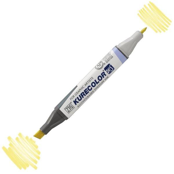 Supertrend Kurecolor Twin S Grafik Çizim Marker Kalemi 100 Pale Yellow - Image 1