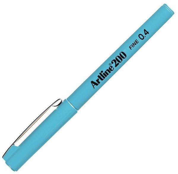 Supertrend 200 Fineliner 0.4 mm. İnce Uçlu Yazı ve Çizim Kalemi AÇIK MAVİ - Image 1