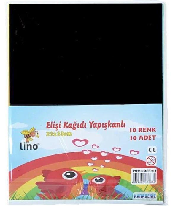 Supertrend Elişi Kağıdı Yapışkanlı A4 10 Renk (PP-011) - Image 1