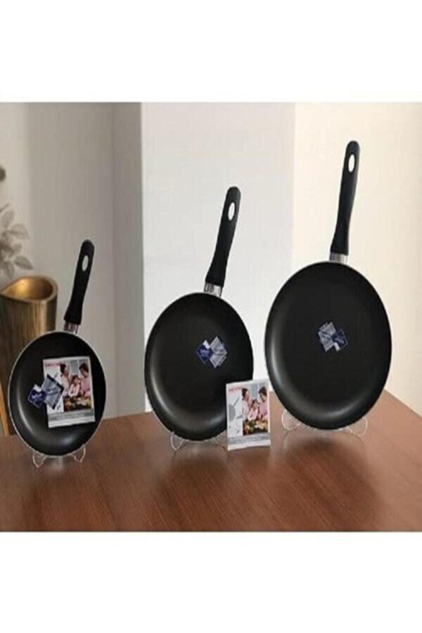 Mehtap 3'Lü Tava Seti 18Cm + 22Cm + 26Cm - Image 1