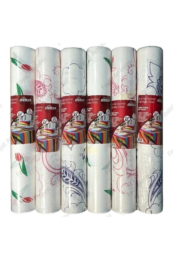 Ambalaj Evi Kullan At Kağıt Masa Örtüsü 24 Metre 16 Adet - Image 1