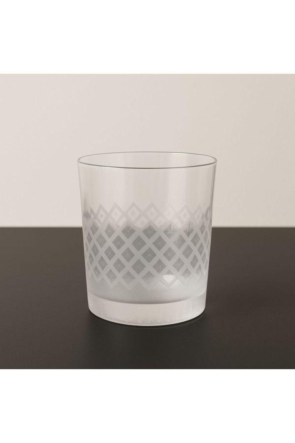 Ambalaj Evi Desenli Mika Kristal Viski Bardağı 10'Lu Meşrubat Bardağı - Image 1