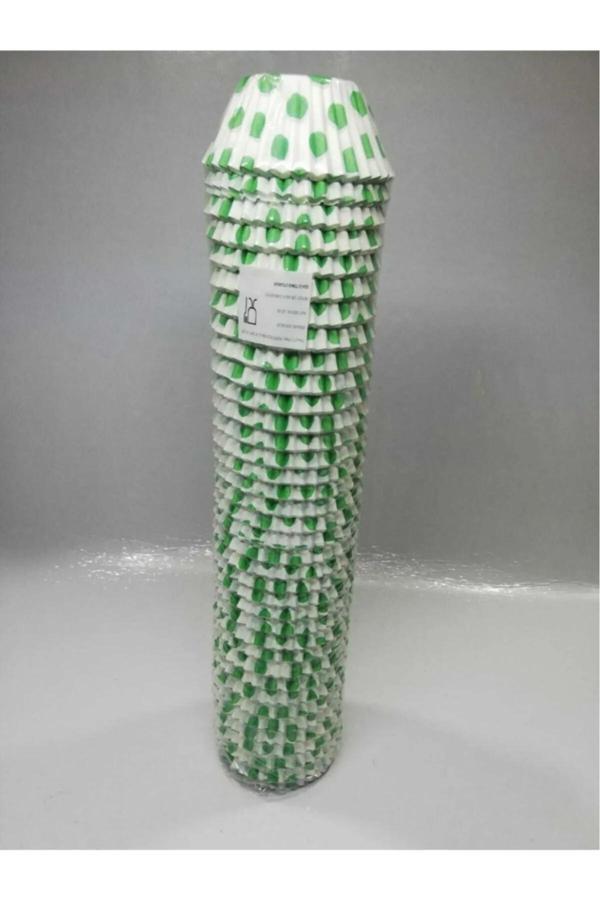 Ambalaj Evi Muffin Cupcake Puantiyeli 40X30 Mm 750 Adet Kağıt Kapsül Kestane Şekeri Kapsülü - Image 1