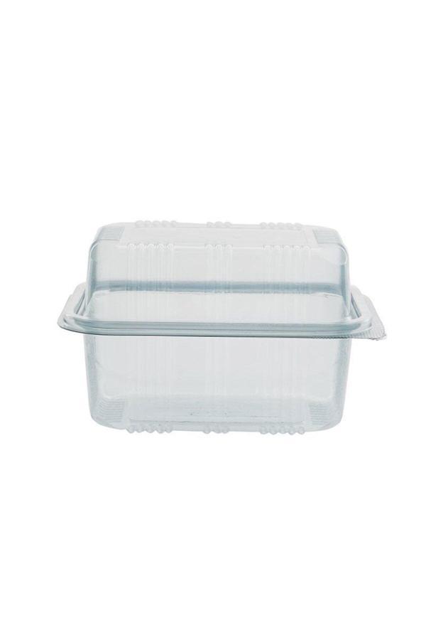 Ambalaj Evi Peynir Kabı Sızdırmaz Peynir Kabı Plastik Peynir Kasesi 25 Adet Plastik Kap - Image 1