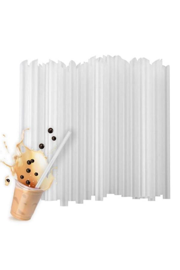 Ambalaj Evi 100 Adet Bubble Tea Pipeti Jelatinli Frozen Pipeti - Image 1