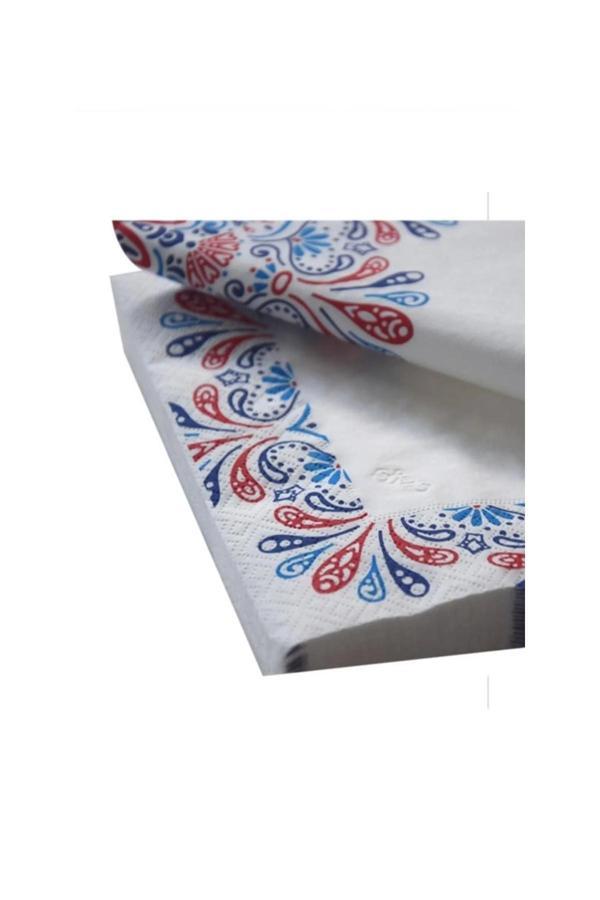 Ambalaj Evi Desenli Peçete 33X33 20 Adet Desenli Peçete - Image 1