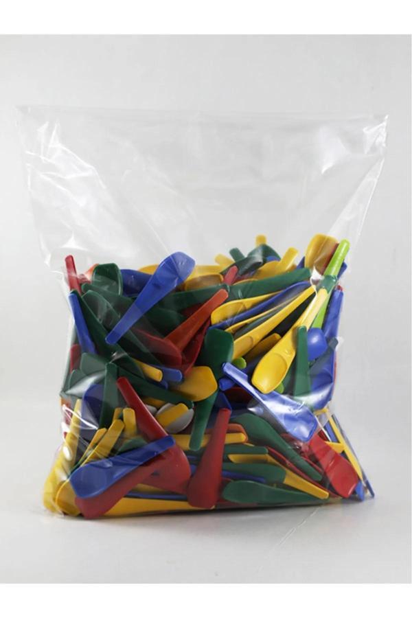 Ambalaj Evi Dondurma Kaşığı 250 Adet Plastik Kaşık - Image 1