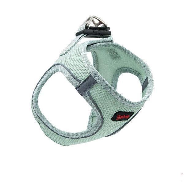 Tailpetz Air Mesh Köpek Göğüs Tasması XSmall 32x36 cm Gri Moon - Image 1