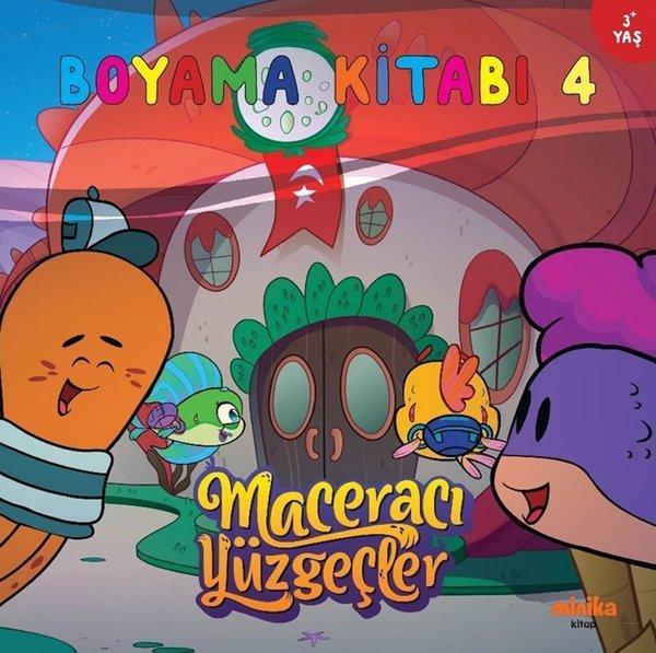 Maceracı Yüzgeçler Boyama Kitabı 4 - Minika Kitap - Image 1