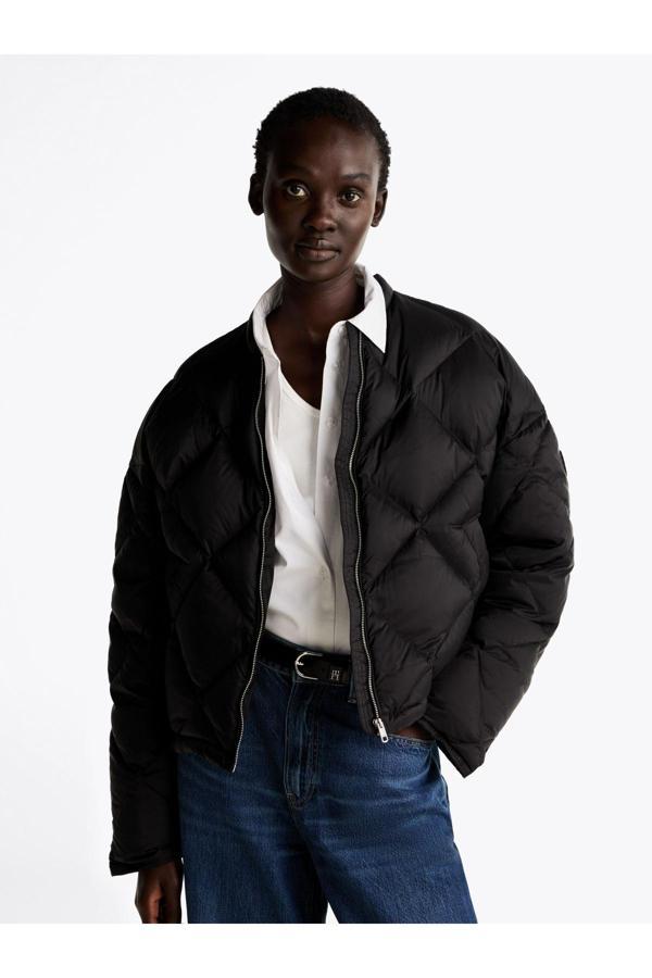 Tommy Hilfiger Kadın Mont Ww0Ww44342-Bds - Image 1