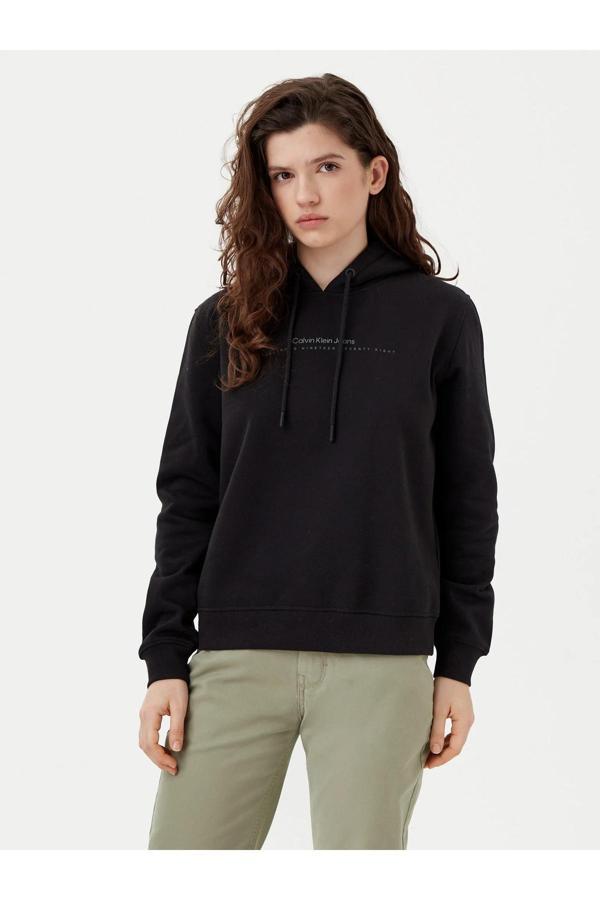 Calvin Klein Calvın Kleın Kadın Sweatshırt J20J225494-Beh - Image 1