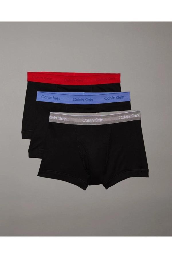Calvin Klein Erkek 3 Lü Boxer Nb4002-Vqj - Image 1