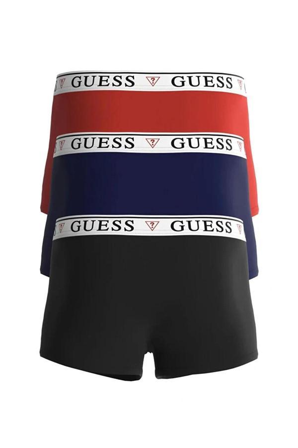 Guess Brıan Hero Boxer Trunk 3 Pack Erkek Çok Renkli Boxer U97G01Kcd31-Fq90 - Image 1