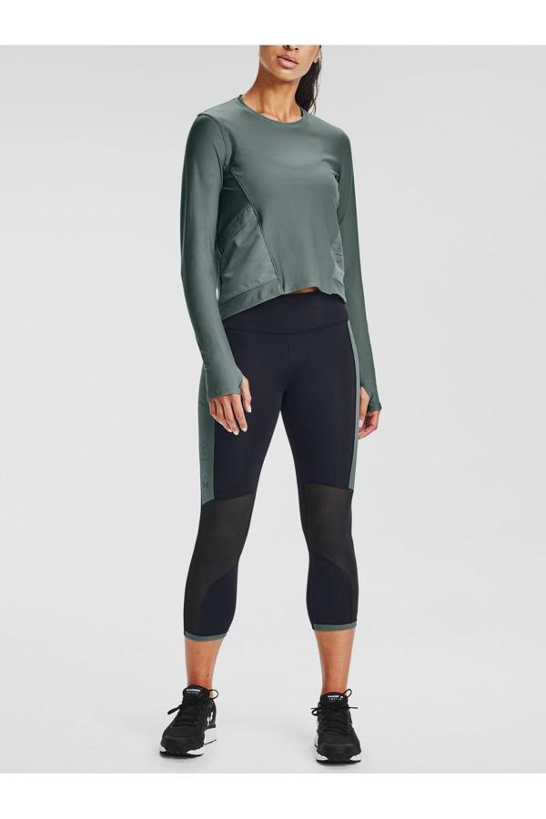Under Armour Kadın Spor Tayt - Ua Run Anywhere Crop - 1357897-001 - Image 1
