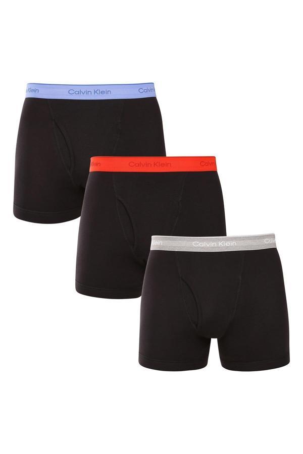 Calvin Klein Erkek 3 Lü Boxer Nb4003A-Vqj - Image 1