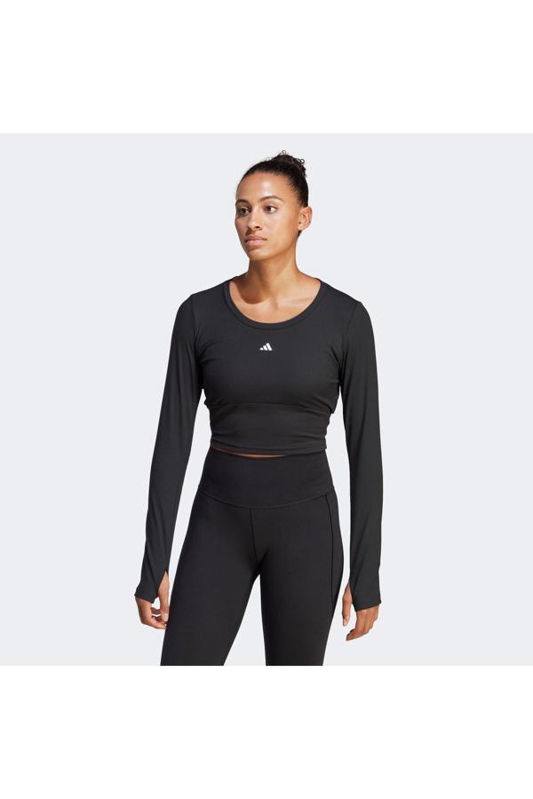 Adidas Studio Kadın Siyah Spor Sweatshirt (Hn5553) - Image 1