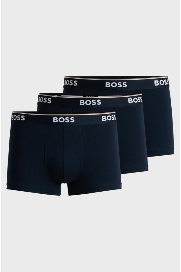 Hugo Boss Erkek 3 Lü Boxer 50475274-480 - Image 1