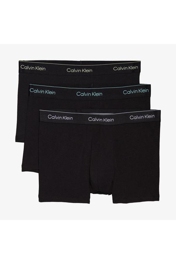 Calvin Klein Düşük Bel Erkek Siyah 3'Lü Boxer - Image 1
