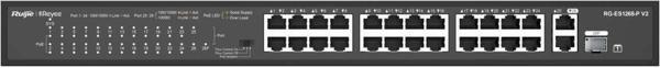 Ruijie Reyee Rg-Es126S-P V2 24 Port 370W 2Xgigabit Uplink, 1Xsfp Yönetilemez Poe Switch - Image 1