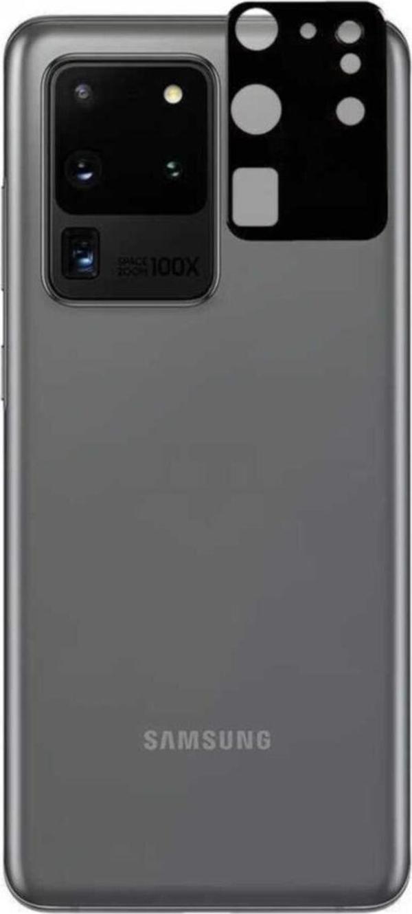 Coverzone Galaxy S20 Ultra Temperli Lens Koruyucu Kamera Camı - Image 1