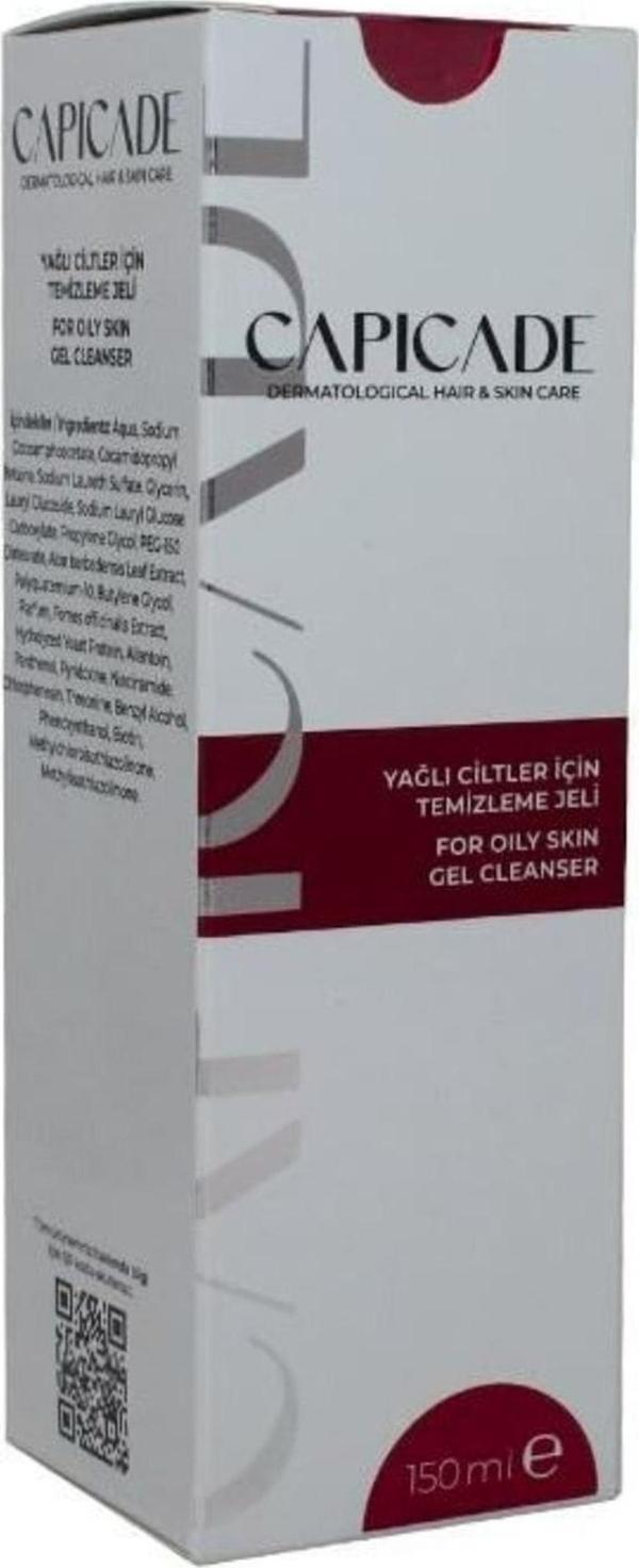 Capicade Anti-Akne Yağlı Ciltler Için Temizleme Jeli 150 Ml - Image 1