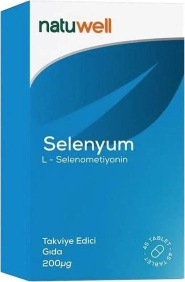 Natuwell Selenyum 200 Mcg 45 Tablet - Image 1