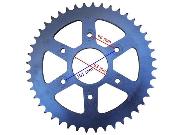 Bajaj Arka Dişli 520-44T İç 63 Mm 6 Delikli Dominar 400 - Ktm Duke 390 Öm - Image 1