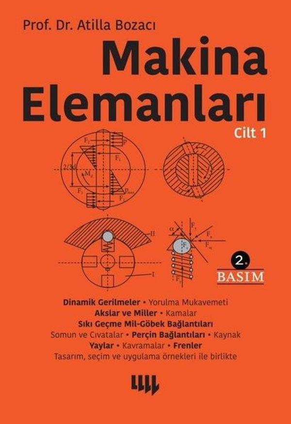 Makine Elemanları Seti - 2 Kitap Takım - Literatür Yayıncılık - Image 1