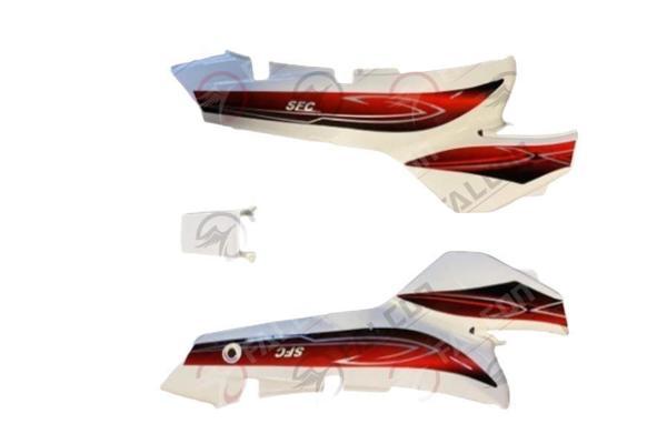 Mondial Sfc Sele Alt Karenaj Sağ Sol Takım Ve Birleştirici (Beyaz) - Image 1