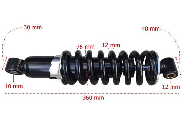 Yamaha Cross Xtz 250 Arka Amortisör 360 Mm Gazlı - Image 1