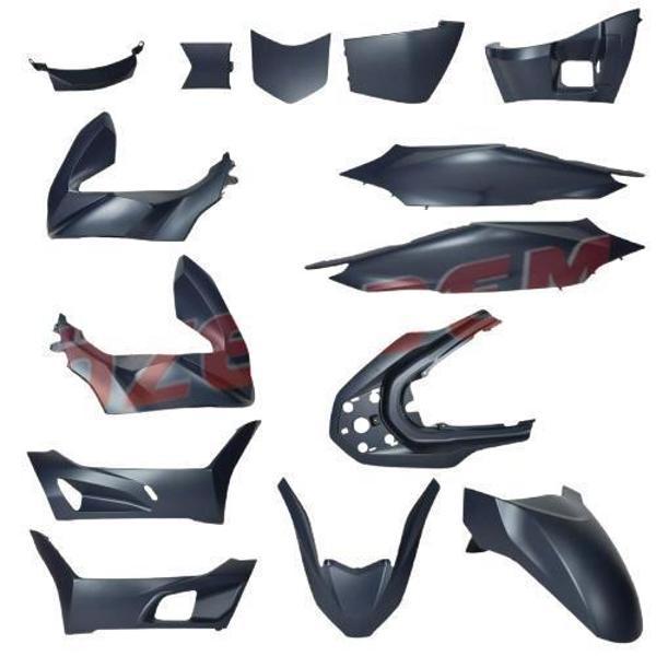 Honda Pcx Kaporta Seti Mat Mavi 2020-24 (14 Parça) - Image 1
