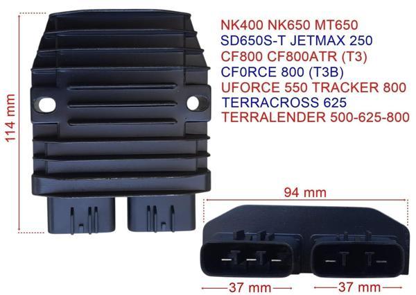 Regülatör 3+2 400-650Nk 650Mt Cf800 Uforce 550 Jetmax 250 Terralender 500-625-800 Trk-800 Trc-625 - Image 1