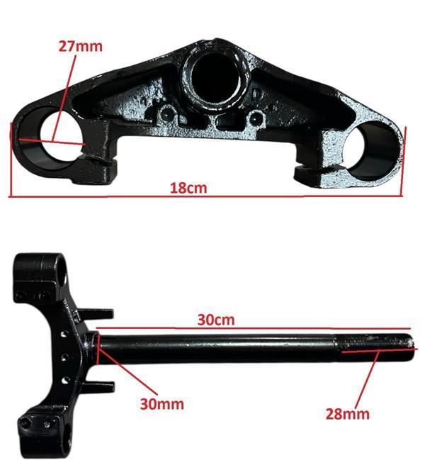 Yuki Rot Alt Platin 27Mm-29Mm E-Bisiklet/Fayton/Yuki Greta - Image 1